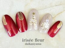 イリゼフルール 代官山店(irisee fleur)/クリスマス☆アートネイル