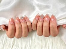 ネイルネージュ 錦糸町(Nail Neige)/チークマグ/春ネイル/マグネット