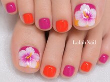ララァネイル(Lalah Nail)の雰囲気（フット定額デザイン/￥10000♪フットジェルマグネット/￥7000）