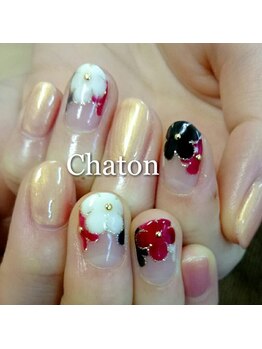 ネイルアンドアイラッシュ シャトン(Chaton)/ジェル□新規¥7900■会員¥8250