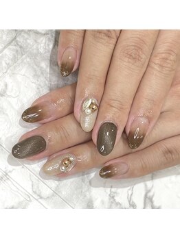 グラマラス プレジール 中野店(glamourous plaisir)/マグネットネイル