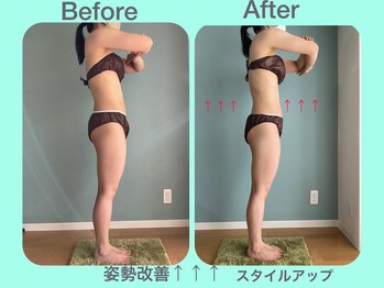 ビーナイス ビューティー(Be Nice Beauty)/背筋ピーンで変わる印象