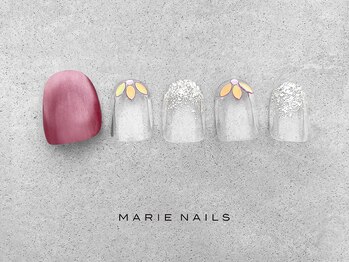 マリー ネイルズ いわきラトブ店(MARIE NAILS)/定額5500円税込 クリア 0109a