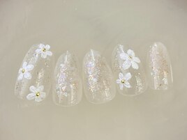 花柄ネイル