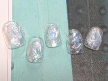 ゆびノさき/うるうるオーロラネイル