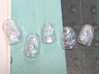 ゆびノさき/うるうるオーロラネイル