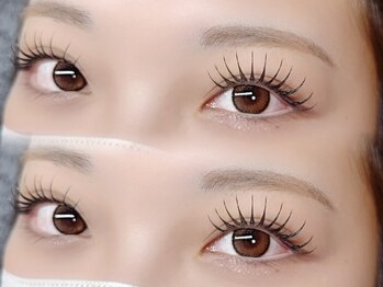 エノ(eno)/パーマ&フラットラッシュ