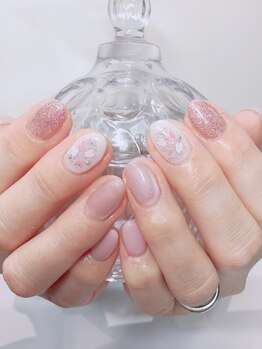 レインボートライブドゥネイル(rainbow tribe deux NAIL)/桜ネイル