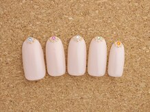 ネイルサロン ブランロール 白金店(Nail Salon Blanl'or)/シンプル♪カラフルストーン