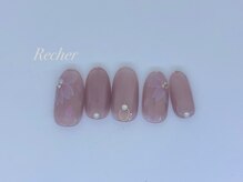 ネイルサロンリシェ 烏丸御池(Recher)/サクラのネイル