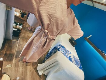 エヌスパ(NSPA)/お部屋のお着替えはバスローブ