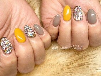 アネラ(ANELA)/ツイードネイル