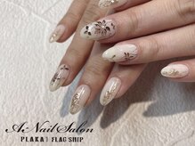 エーネイルサロン プラーカ本店(A-Nail Salon)/フラワーネイル