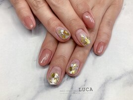 M-416 大人上品ニュアンスネイル