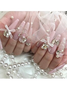 ラビィ イオンモール成田店(Raviy)/ビジューネイル