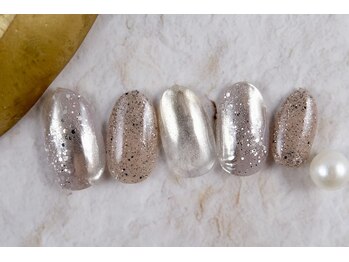 ショコ アンド ラム(Syoko&Lum)/☆ミラーニュアンスネイル☆