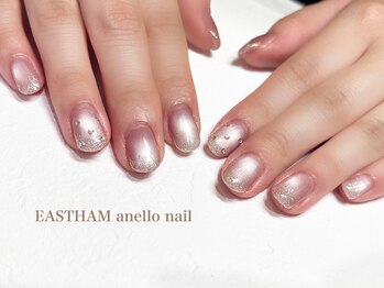 イーストハムアネーロネイル(EAST HAM anello nail)/〈定額〉シンプルデザイン￥7700