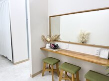 都度払いサロン Clear＋ 泡瀬店【クリアプラス】脱毛/フェイシャル/痩身/バストケアの雰囲気（メイクルーム完備なので、お買い物ついでにも◎）