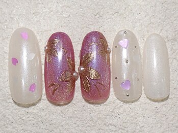 リノ ネイル(Rino nail)/3月新作春花803l3