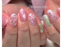 プチメゾン トウキョウ(Petit Maison Tokyo)/桜ミラーネイル