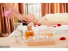 お勧め新メニュー もみほぐし55分+アロマ首リンパ+肩、20分 ⇒⇒5500