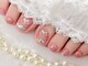 ネイルマフィア 新宿(NAIL MAFIA)の写真/フットネイルがおすすめ！人気のマグネット・オーロラも◎ハンドフット同時施術で指先まで華やかに☆