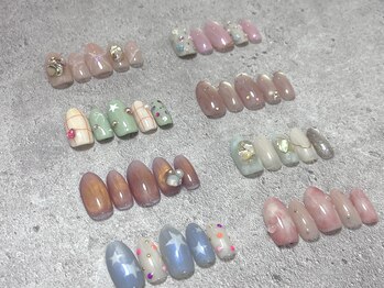 アズールネイル(AZUL nail)の写真/≪ご新規様様・1カ月以内来店の方オフ無料≫【定額★¥8,000】季節・ライフスタイルに合わせた旬な指先に!