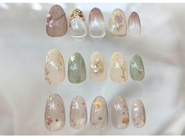 お花ネイル