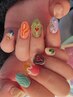 【人気No.2】HAND/持ち込みOK☆ゴテゴテアート10本し放題　¥11000
