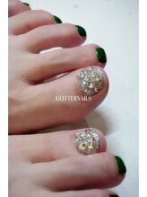 グリッターネイル(GLITTER NAILS)/フットネイル