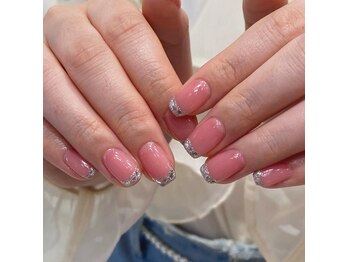 ビューティマーケット アングゥ(BEAUTY MARKET ungu)/ガラスフレンチ