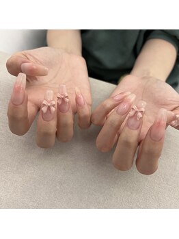 ボヌール ネイル(Bonheur nail)/リボンネイル