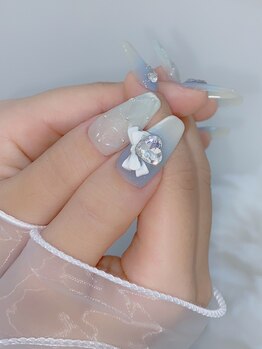 リボン(RIBBON)の写真/トレンドのマグネットカラーや繊細なラメカラー、海外直輸入のキラキラパーツまで多数ご用意♪