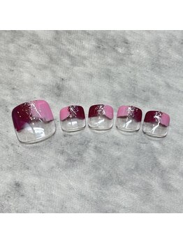 ディプシーネイル(Dipcy nail)/フット5500円定額
