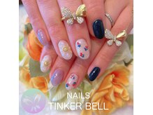 ネイルズ ティンカーベル(NAILS TINKER BELL)の雰囲気（春☆ぷっくりフラワーネイル♪）