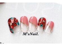 エムズサロン(M's Salon.)/定額ネイル/9500