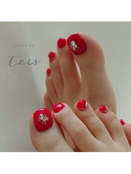サロン ド トレス(SALON DE TRES)/フットジェルネイル