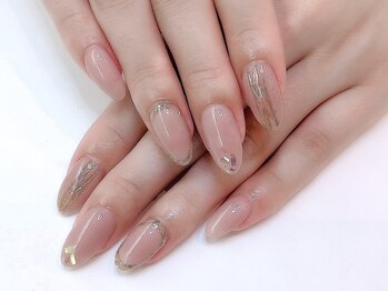 ネイルサロンアンドネイルスクールアートローズ 町田店(Art Rose)/ミラーアートネイル