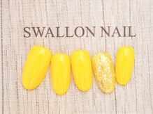 スワロンネイル(SWALLON NAIL)/９・１０月定額ネイル