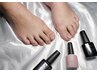 FOOT巻き爪さんにおすすめ◎次世代ネイルshellacワンカラー￥6980