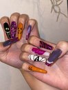 ハロウィンネイル