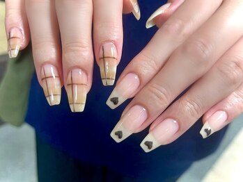 ネオリーブドレスネイルアンドアイラッシュ(Neolive dress nail&eyelash)/*持ち込みデザイン*¥7500から