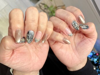 【冬】ツイードマグネイル