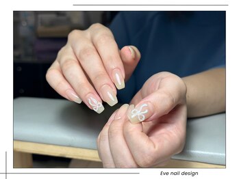 イブネイル(Eve nail)の写真/指名殺到人気ネイリストによる多彩な提案力で最旬ニュアンス～繊細な持ち込みアートまで再現♪パラジェル