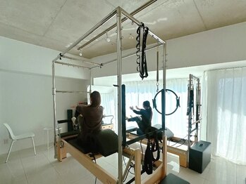ピラティスハク(Pilates haku)の写真/親子・友達・カップルでのご予約◎マンツーマン指導でピラティスが初めての方/運動初心者さん大歓迎です!
