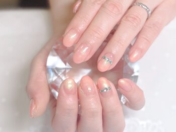 ラーシューシュ(la-chou-chou)/シンプルネイルコース　¥6500