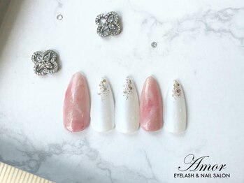 まつげエクステアンドネイルサロン アモル 恵比寿店(Amor)/【定額7400円トレンドアート】