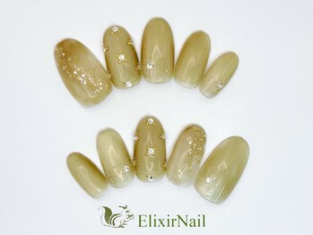 エリクサーネイル 西武新宿(Elixir Nail)/定額b カジュアル／クーポン使用