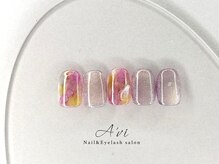ネイルアンドアイラッシュ アヴィ(Nail and Eyelash A'vi)/ハンド定額デザイン　¥9900