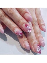 ネイルサロン レーヴ(NAIL SALON REVE)/フラワーネイル